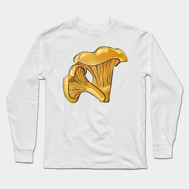 Chanterelles Long Sleeve T-Shirt by shehitsback